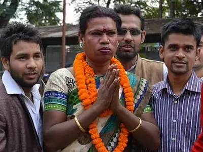 transgender mayor india